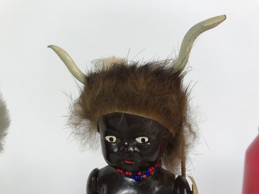 Pair Of Vintage Black Dolls [Photo 6]