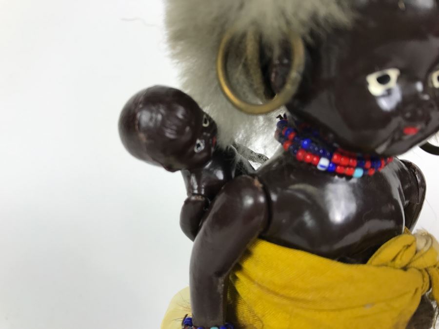 Pair Of Vintage Black Dolls [Photo 5]