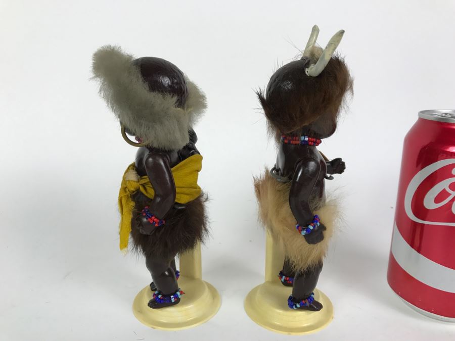 Pair Of Vintage Black Dolls [Photo 9]