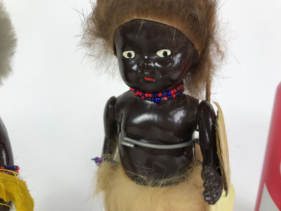 Pair Of Vintage Black Dolls [Photo 7]