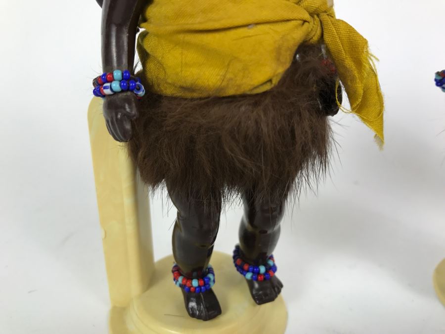 Pair Of Vintage Black Dolls [Photo 4]