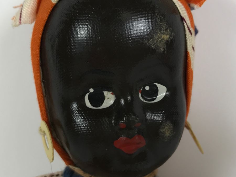 Vintage Black Doll From Poland [Photo 3]