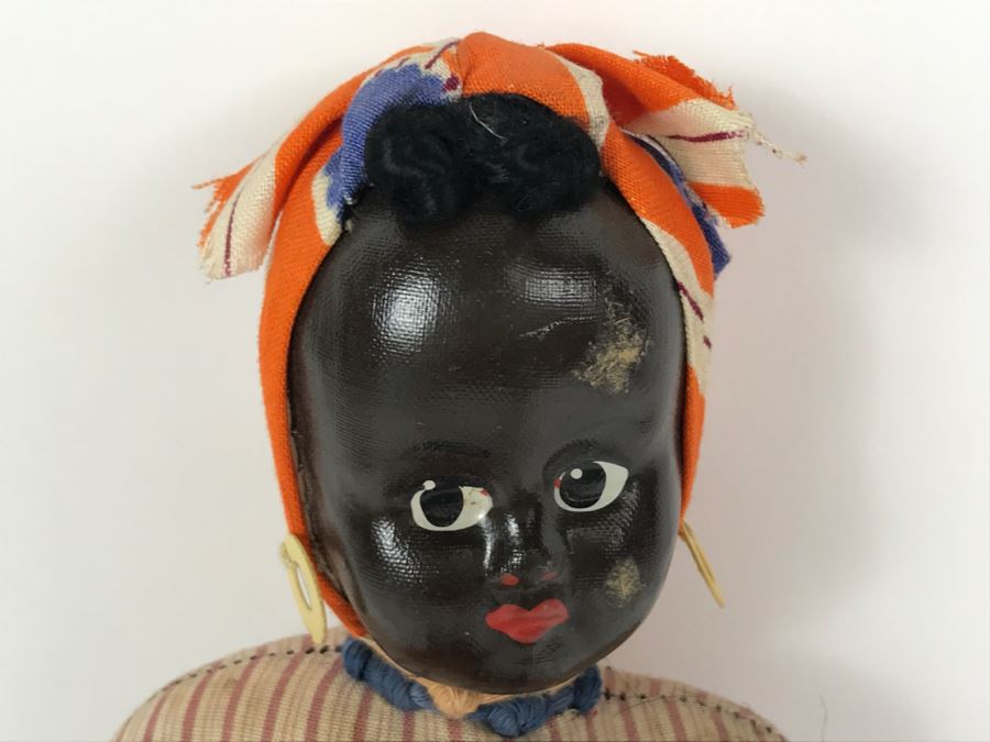 Vintage Black Doll From Poland [Photo 4]