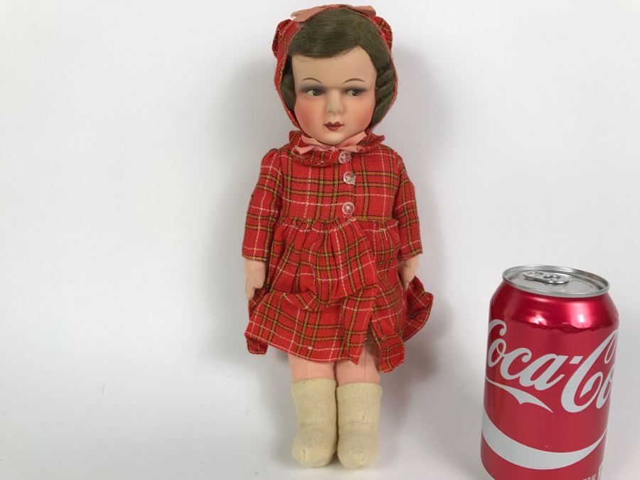 Vintage Doll With Beatiful Hand Painted Face [Photo 9]