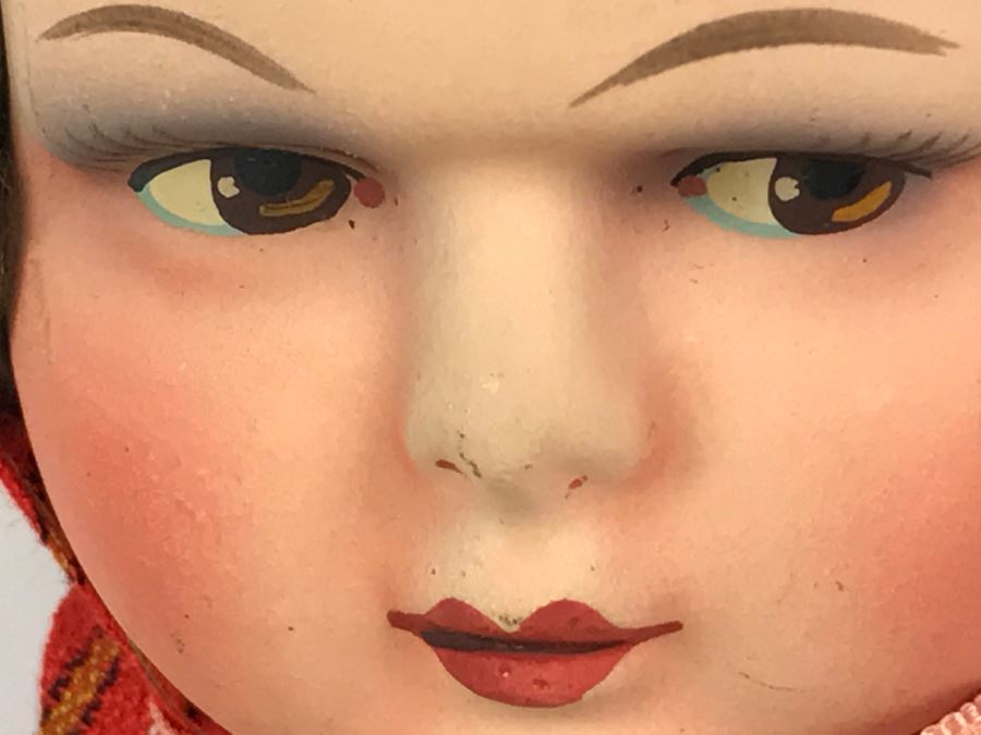 Vintage Doll With Beatiful Hand Painted Face [Photo 7]