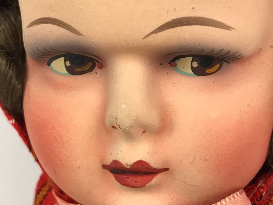 Vintage Doll With Beatiful Hand Painted Face [Photo 6]