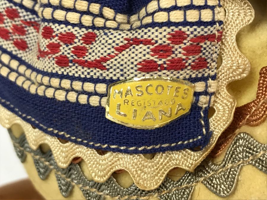 Pair Of Vintage Portugal Dolls Mascotes Liana [Photo 2]