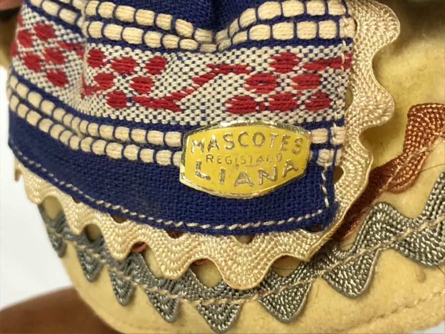 Pair Of Vintage Portugal Dolls Mascotes Liana [Photo 3]