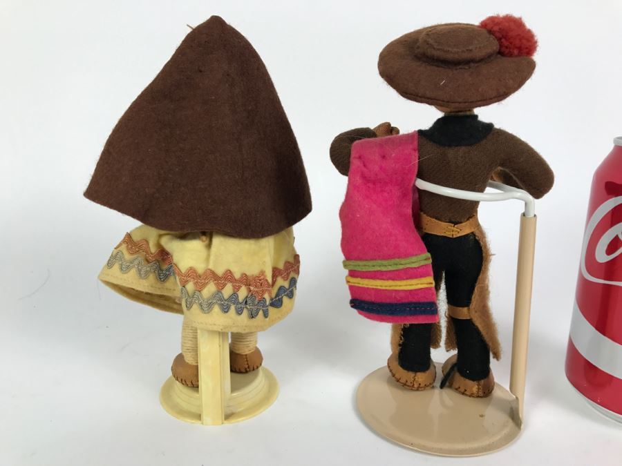 Pair Of Vintage Portugal Dolls Mascotes Liana [Photo 8]