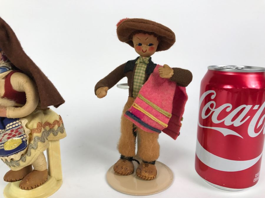 Pair Of Vintage Portugal Dolls Mascotes Liana [Photo 5]