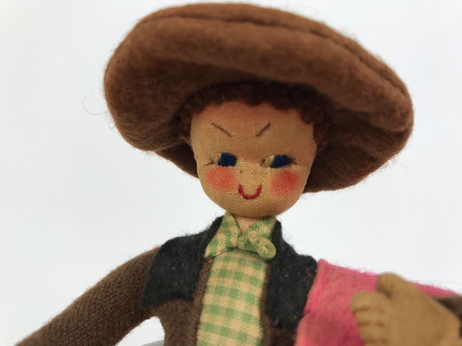 Pair Of Vintage Portugal Dolls Mascotes Liana [Photo 6]