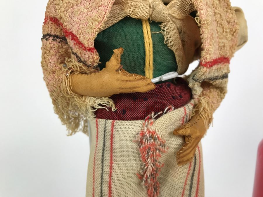 Vintage Leather Wrapped Doll [Photo 6]