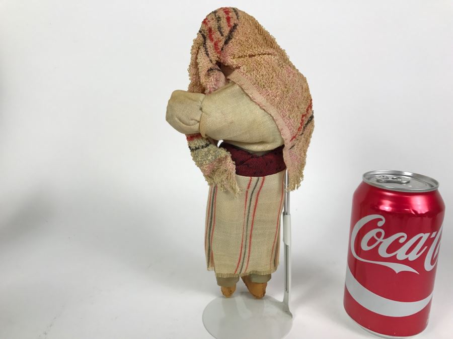 Vintage Leather Wrapped Doll [Photo 10]