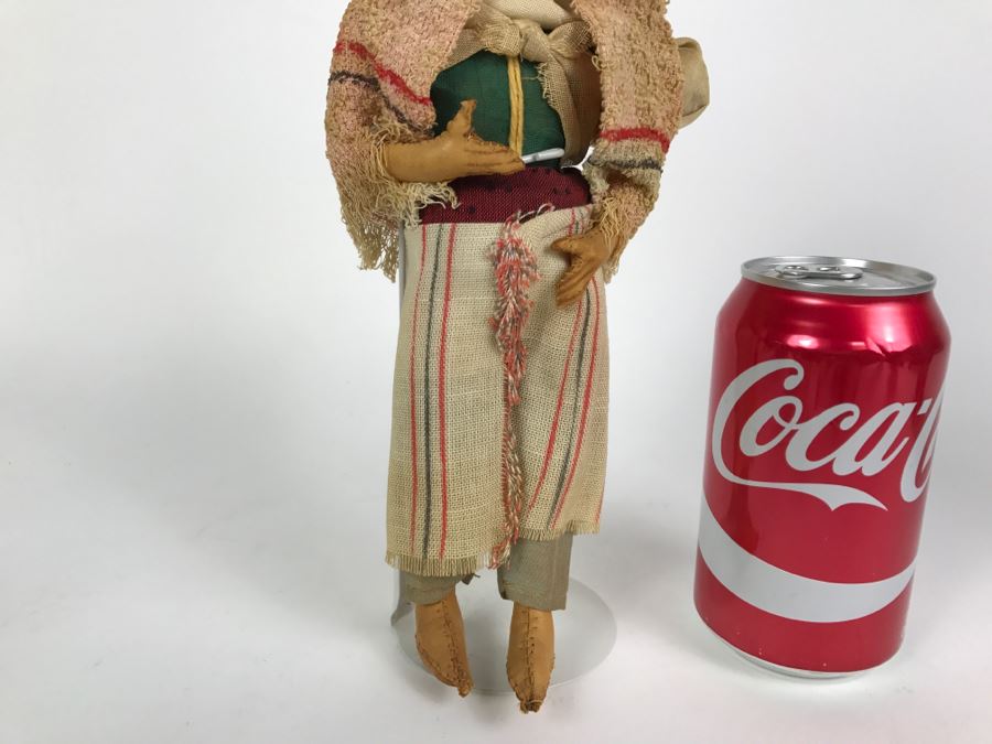 Vintage Leather Wrapped Doll [Photo 7]
