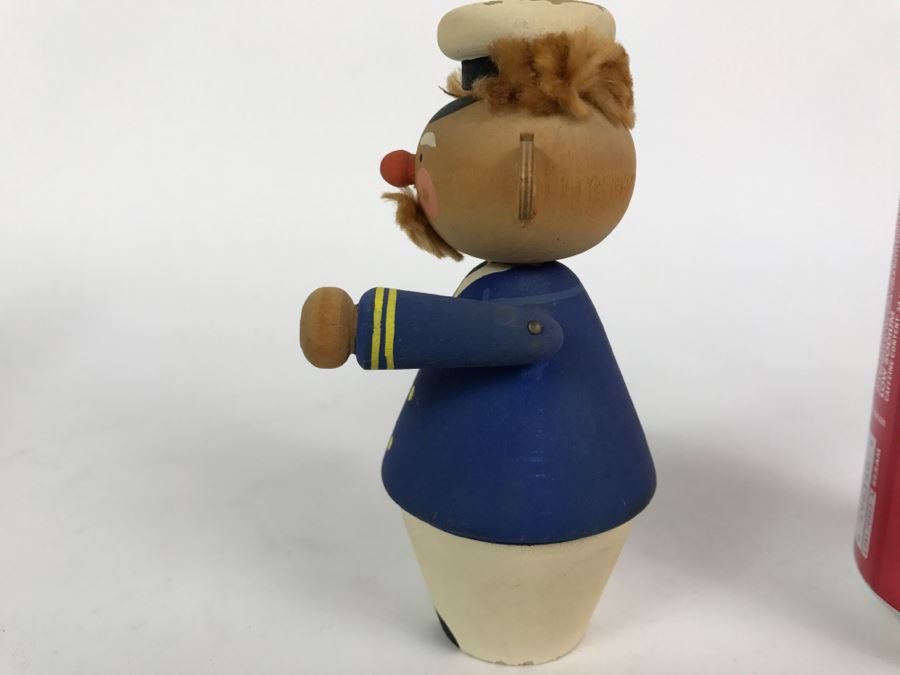 Vintage Wooden Sailor Doll From Sweden [Photo 5]