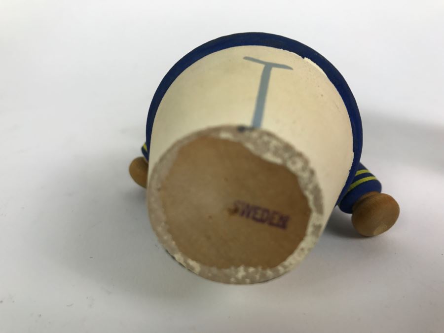 Vintage Wooden Sailor Doll From Sweden [Photo 8]