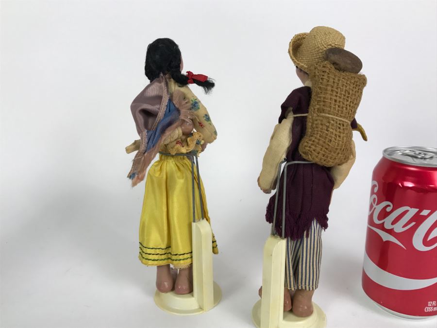 Pair Of Vintage Columbian Dolls [Photo 11]