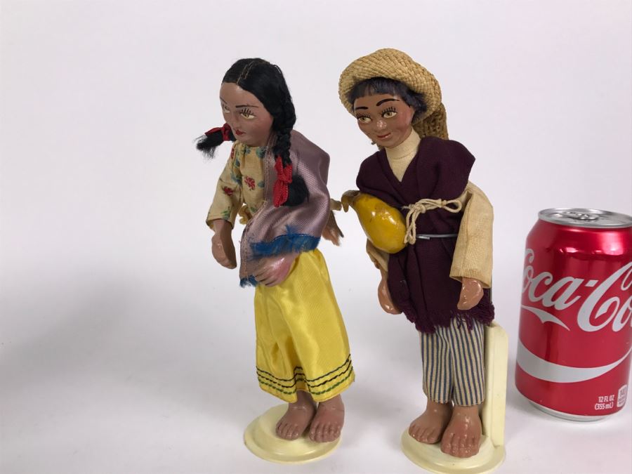Pair Of Vintage Columbian Dolls [Photo 12]