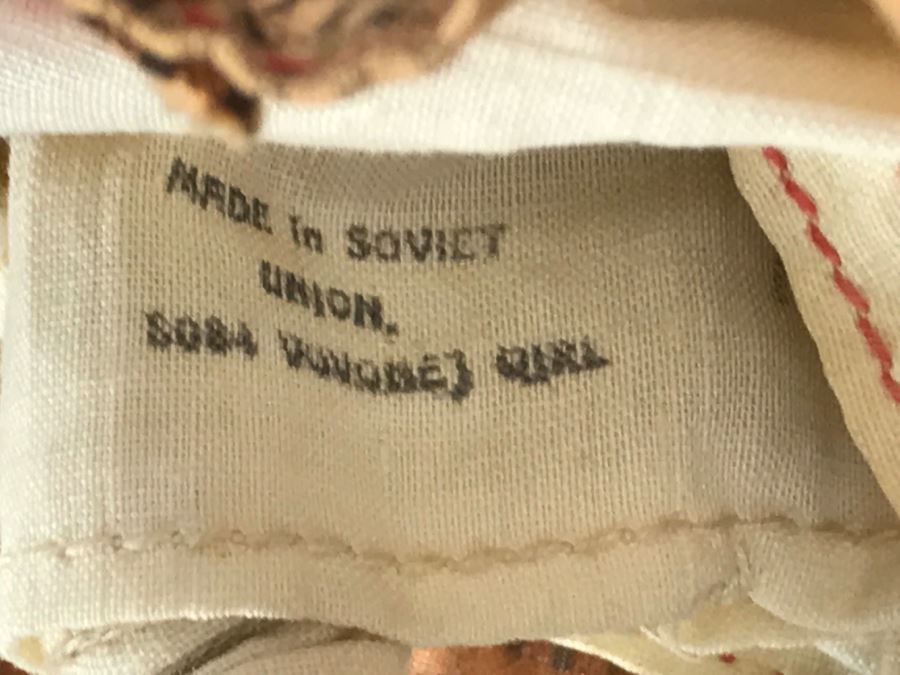 Pair Of Vintage Soviet Union Dolls [Photo 14]