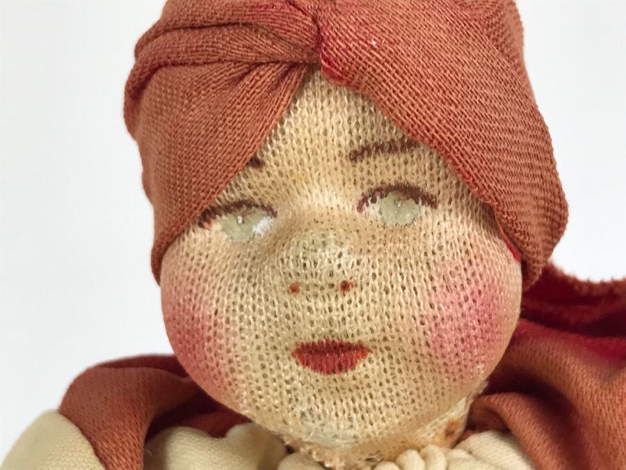 Pair Of Vintage Soviet Union Dolls [Photo 4]