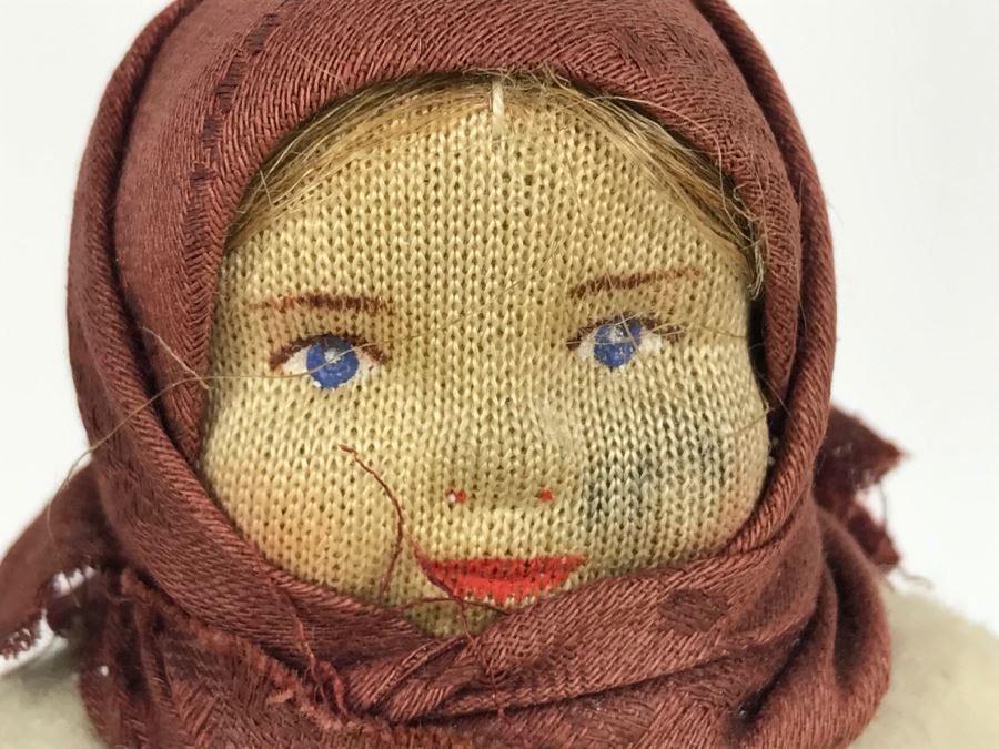 Pair Of Vintage Soviet Union Dolls [Photo 5]