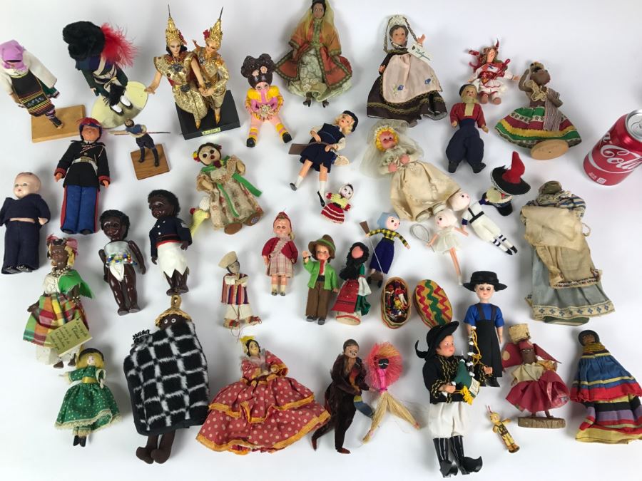 Collection Of Vintage International Dolls - See All Photos [Photo 1]