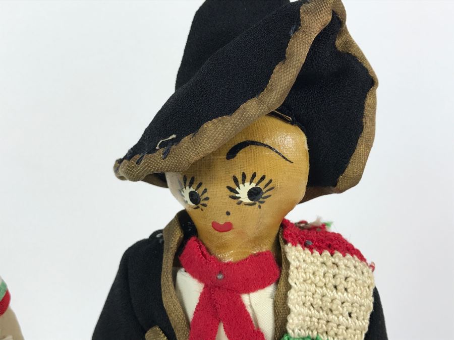 Pair Of Vintage Havana Cuba Dolls [Photo 4]