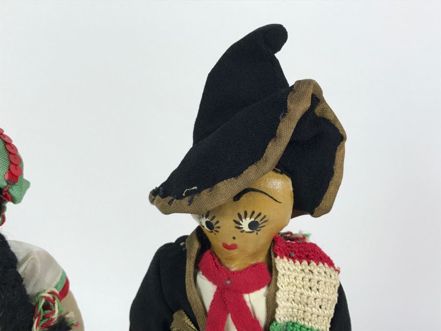 Pair Of Vintage Havana Cuba Dolls [Photo 5]