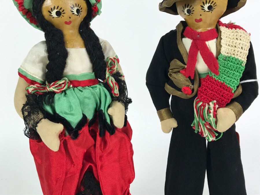 Pair Of Vintage Havana Cuba Dolls [Photo 6]