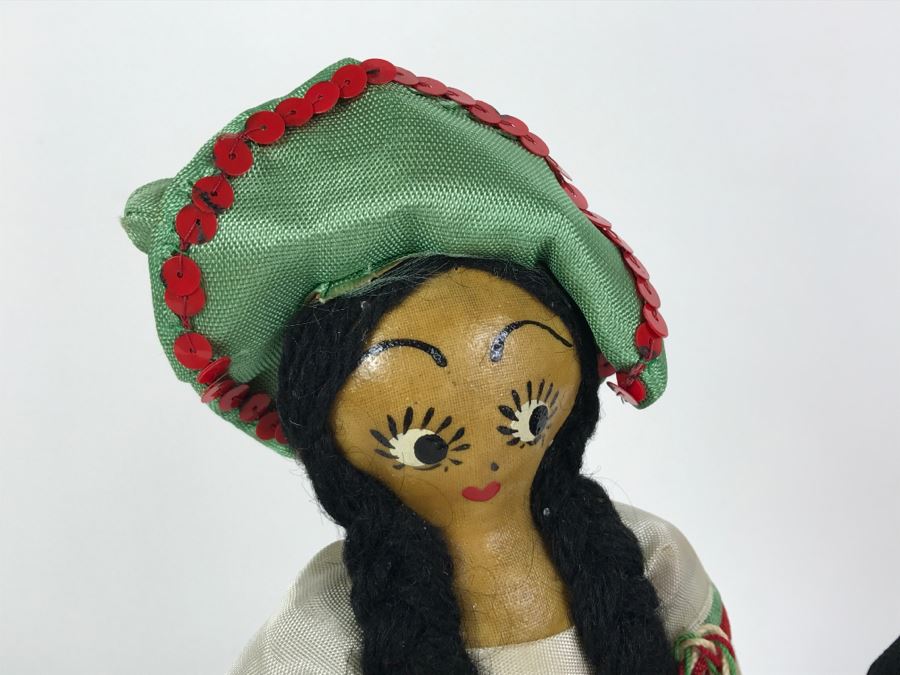 Pair Of Vintage Havana Cuba Dolls [Photo 2]