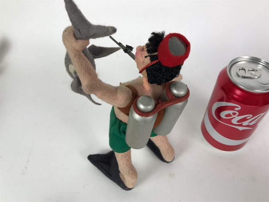 Vintage Spear Fisherman Doll [Photo 10]
