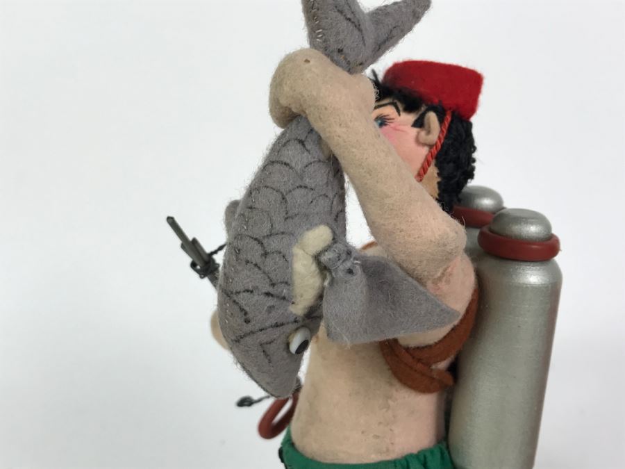 Vintage Spear Fisherman Doll [Photo 7]