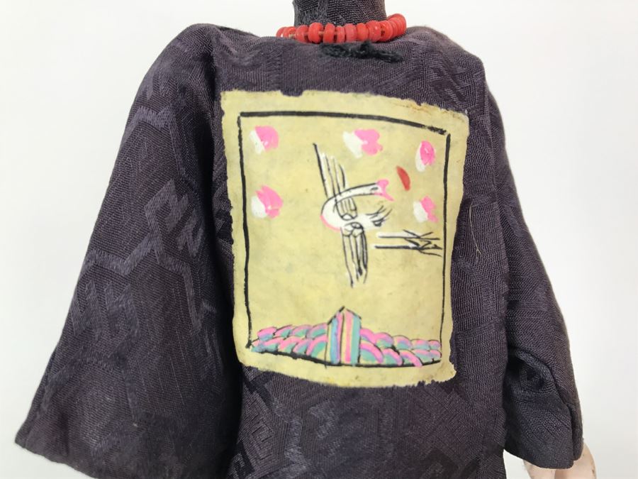 Pair Of Vintage Asian Dolls [Photo 8]