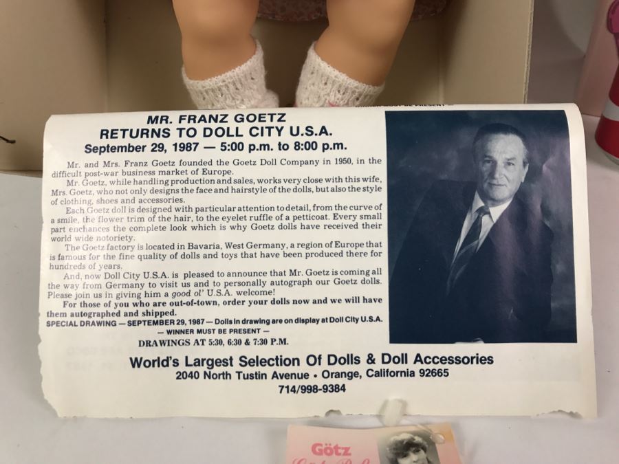 Gotz German Doll New In Box [Photo 14]