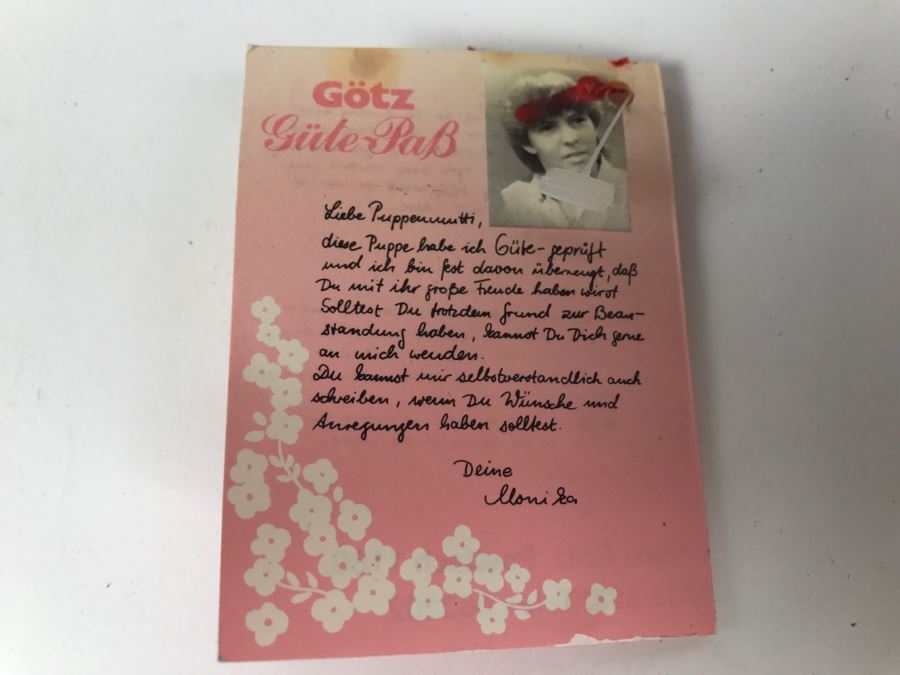 Gotz German Doll New In Box [Photo 14]