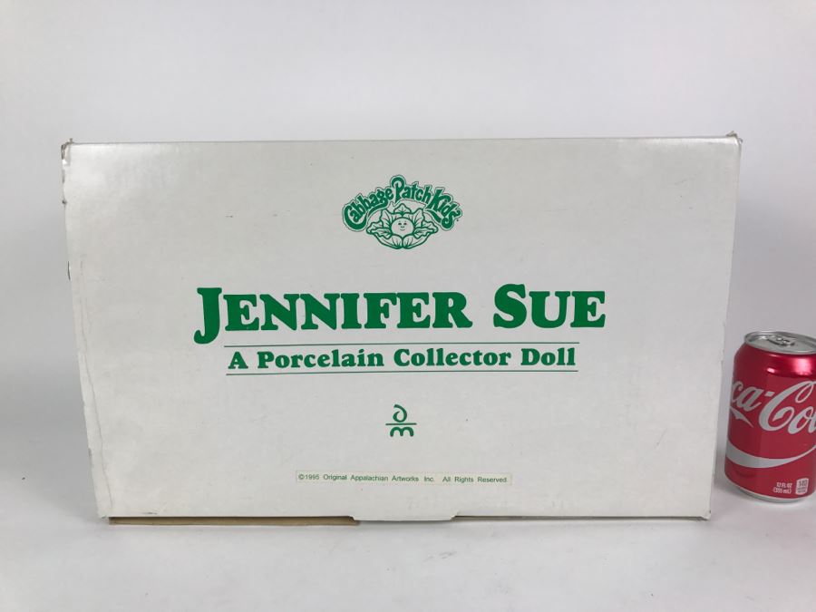 Jennifer Sue Cabbage Patch Kids 1995 Danbury Mint New in Box [Photo 2]