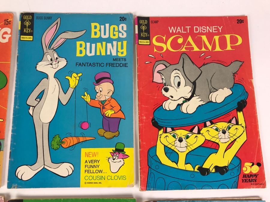 (10) Vintage Comic Books Gold Key Walt Disney Various Titles [Photo 4]