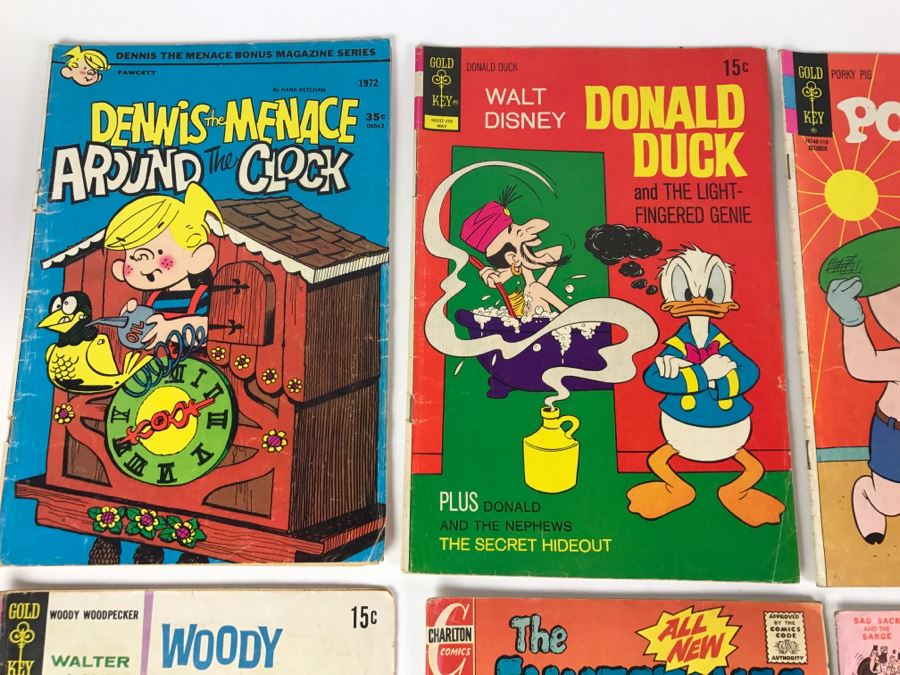 (10) Vintage Comic Books Gold Key Walt Disney Various Titles [Photo 2]