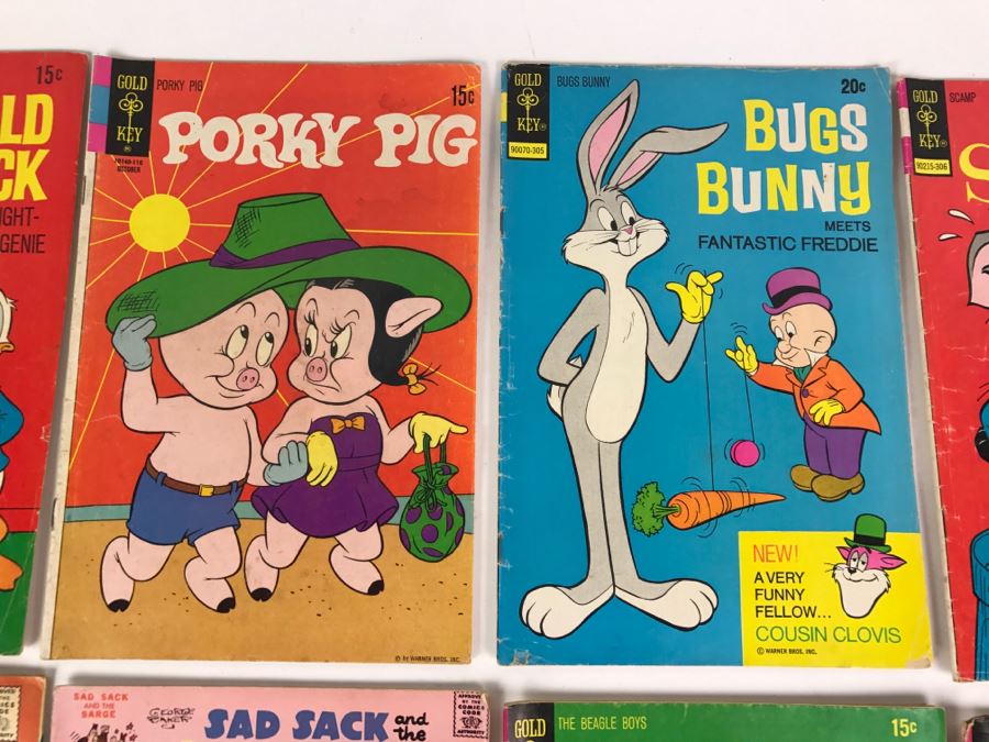 (10) Vintage Comic Books Gold Key Walt Disney Various Titles [Photo 3]