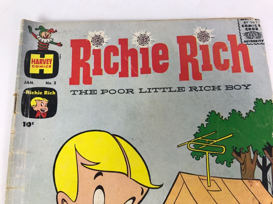 Richie Rich #2 1961 Comic Book [Photo 2]