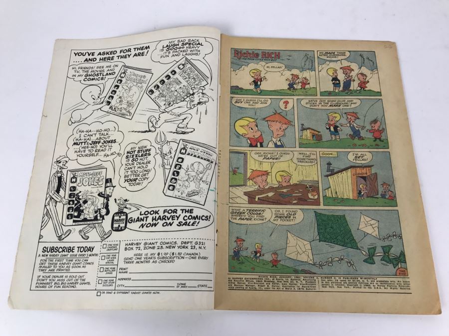 Richie Rich #2 1961 Comic Book [Photo 4]
