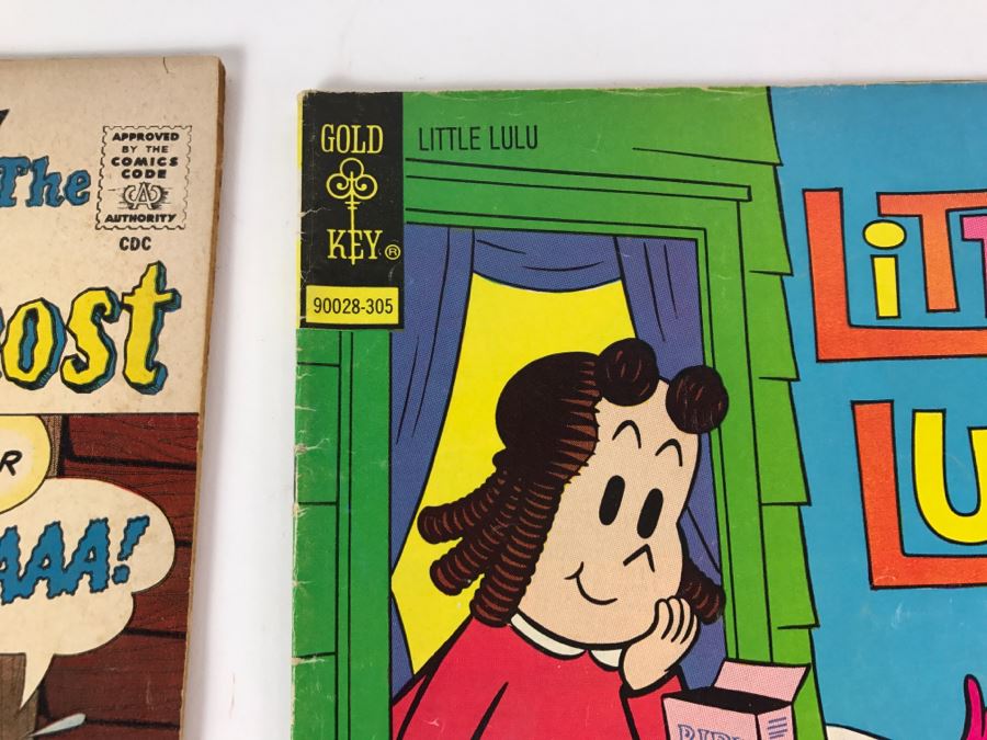 (5) Comic Books: Timmy The Timid Ghost, Little Lulu, Chuck Norris, Tandy Computer Whiz Kids [Photo 5]