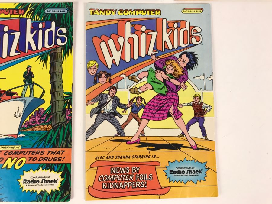 (5) Comic Books: Timmy The Timid Ghost, Little Lulu, Chuck Norris, Tandy Computer Whiz Kids [Photo 8]