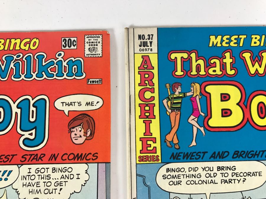 (9) Comic Books That Wilkin' Boy, Mad House Glads, Mad House Comics And Lil Jinx Christmas Bag [Photo 7]