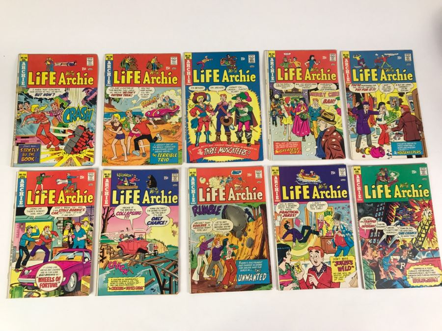 (10) Life With Archie Comic Books #148, 150, 151, 154, 155, 156, 157, 158, 159, 160 [Photo 1]