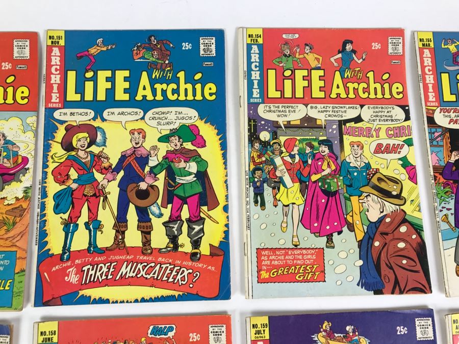 (10) Life With Archie Comic Books #148, 150, 151, 154, 155, 156, 157, 158, 159, 160 [Photo 3]