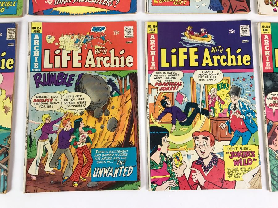 (10) Life With Archie Comic Books #148, 150, 151, 154, 155, 156, 157, 158, 159, 160 [Photo 9]
