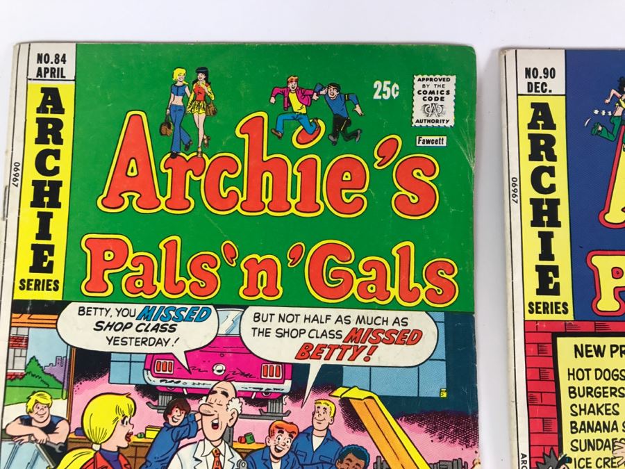 (12) Archie's Pals 'N' Gals Comic Books #84, 90, 92, 92, 96, 97, 98, 99, 100, 104, 105, 109 [Photo 3]