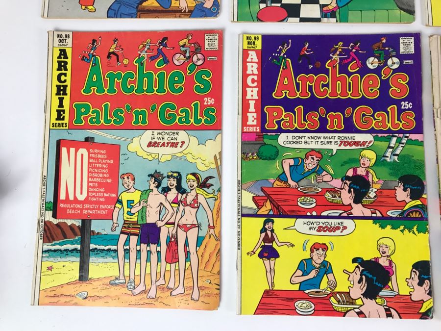 (12) Archie's Pals 'N' Gals Comic Books #84, 90, 92, 92, 96, 97, 98, 99, 100, 104, 105, 109 [Photo 8]
