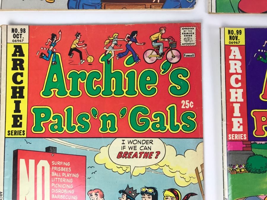 (12) Archie's Pals 'N' Gals Comic Books #84, 90, 92, 92, 96, 97, 98, 99, 100, 104, 105, 109 [Photo 9]